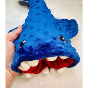 Sea Creature Blue Bloop Hand Made Plush Toy fish Beast the ocean 12” Roy…